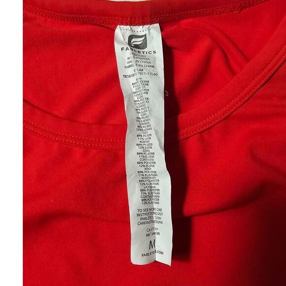 Fabletics Cashel Curved Cinch Tank Size Medium - Picture 5 of 9